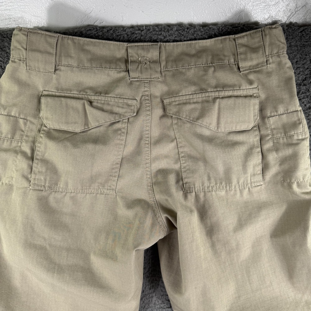 True Spec Tactical Pants Women 14 Rip Stop Cargo Adjustable Beige Hiking Securit - Picture 8 of 16